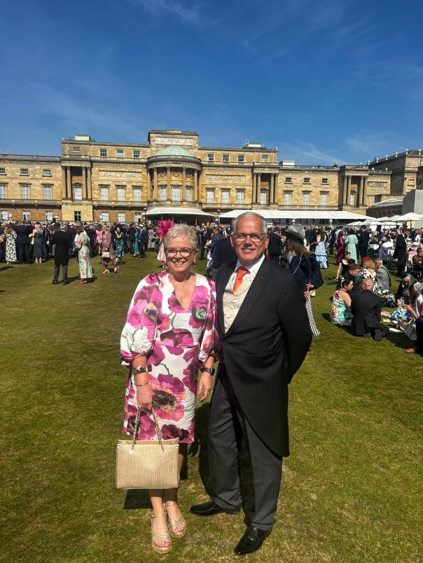 LACA chair & vice chair attend Royal Garden Party at Buckingham Palace