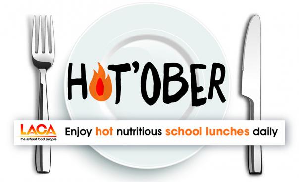 laca school meals hot food hotober