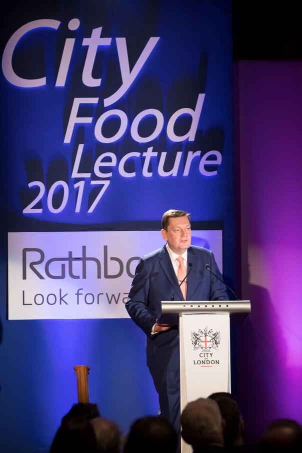 Professor calls for different approach to food at City Food Lecture 2017