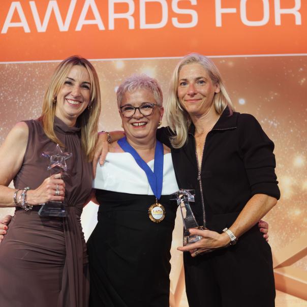 LACA Chair’s Award: Emma Holmes from Cardiff & Vale University Health Board and Katie Palmer from Foodsense Wales