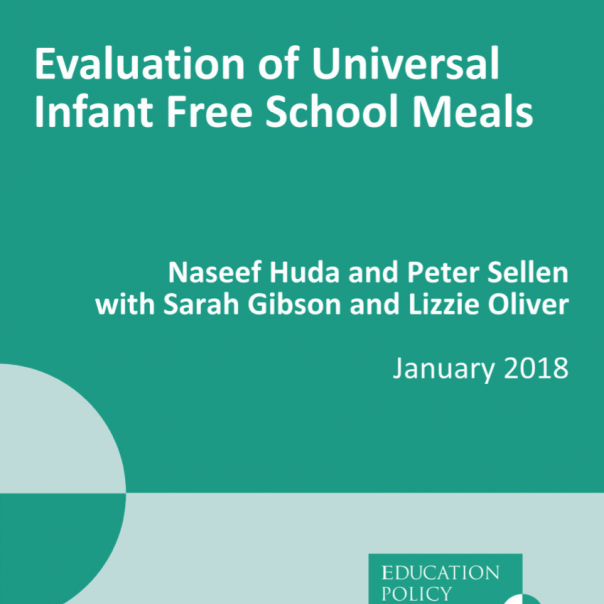 Evaluation Universal Infant Free School Meals