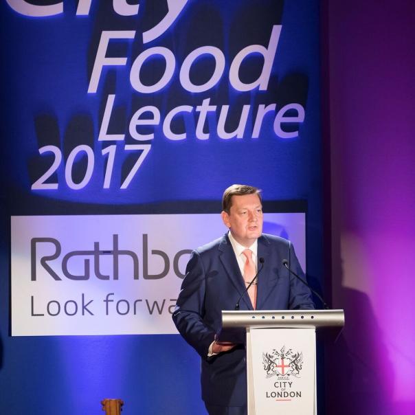 Professor calls for different approach to food at City Food Lecture 2017