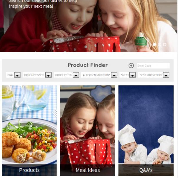 Young’s Foodservice launches microsite dedicated to schools